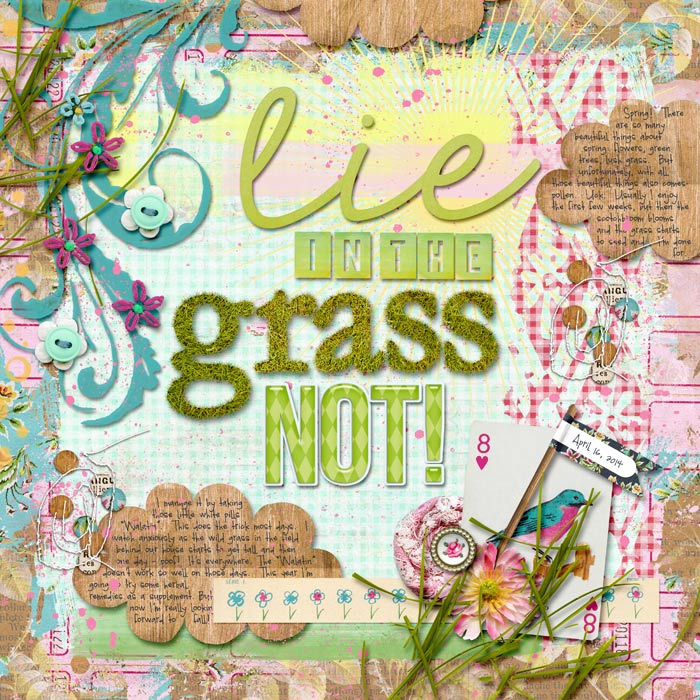 Lie in the Grass Not!