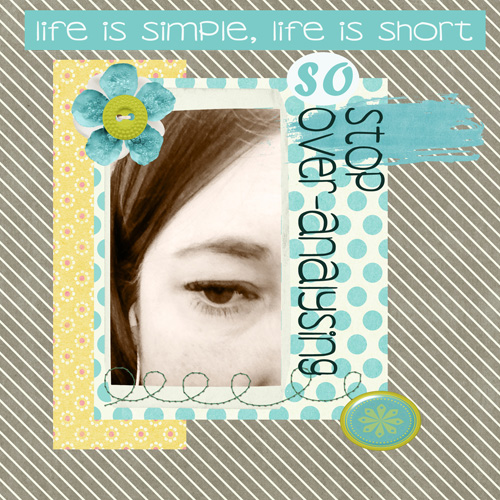 Life is simple