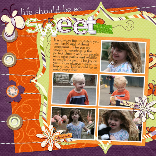 Life should be so sweet