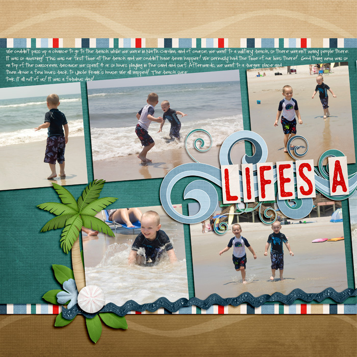 Life's A Beach Left