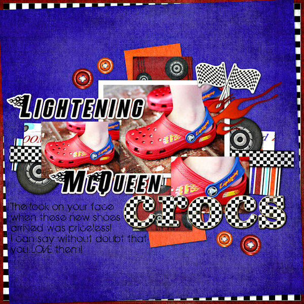 Lightening McQueen Crocs