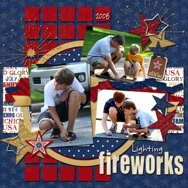 Lighting Fireworks