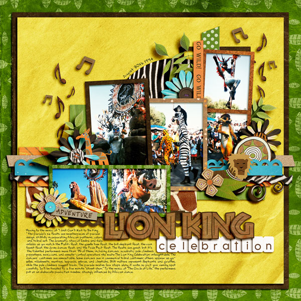 Lion King Celebration