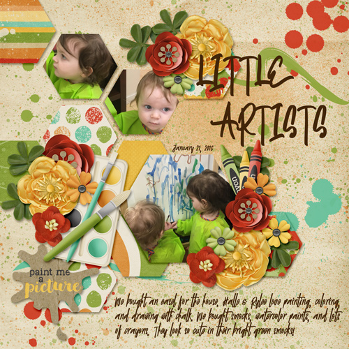 Little Artists July 2018 Bingo #6