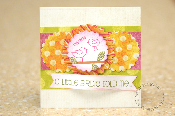 Little Birdie birthday card