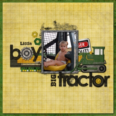 Little Boy, Big Tractor