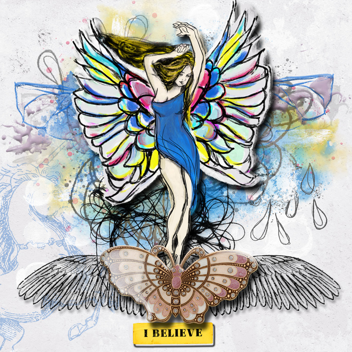 Little Butterfly Wings Make Believe