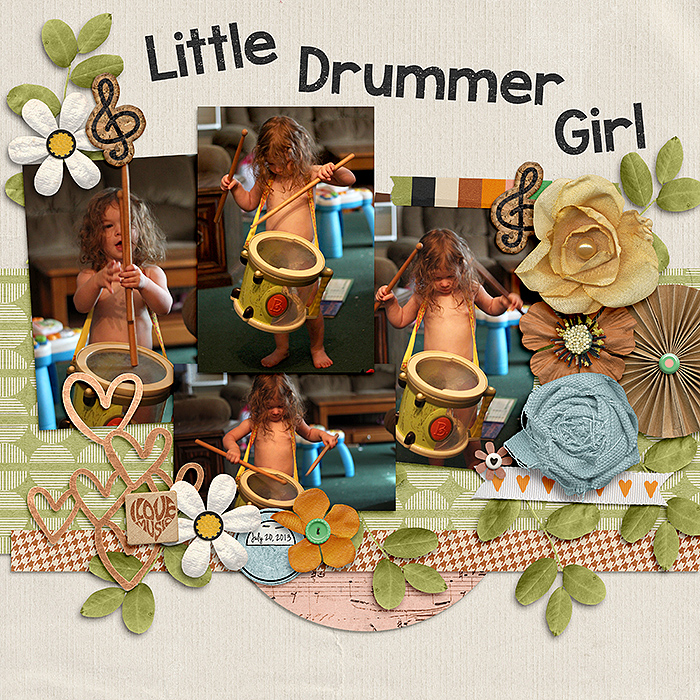 Little Drummer Girl (page 1)
