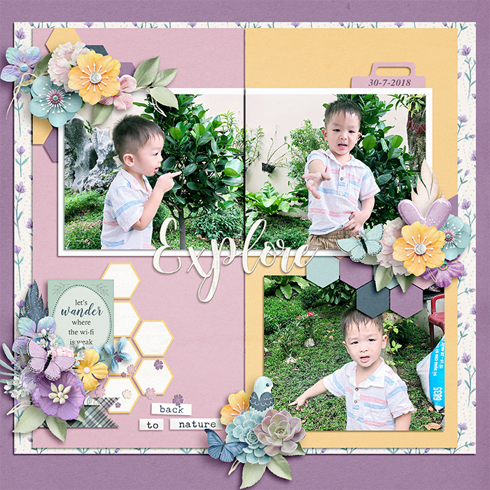 Little explorer!