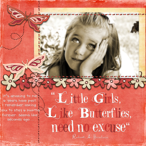 Little Girls, Like Butterflies