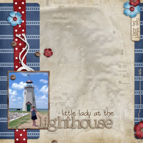 Little Lady at the Lighthouse