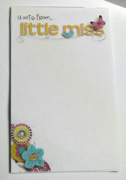 Little Miss Notepad