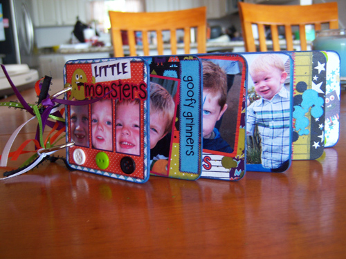 Little Monsters Layered Mini Book