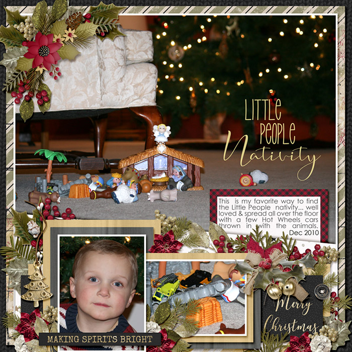 Little People Nativity