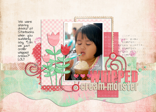 Little Whipped Cream Monster