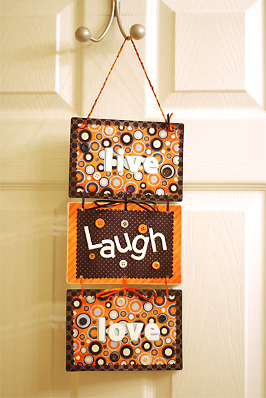 Live Laugh Love Wall Hanging