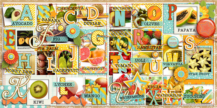 LO392 - A to Z Fruits