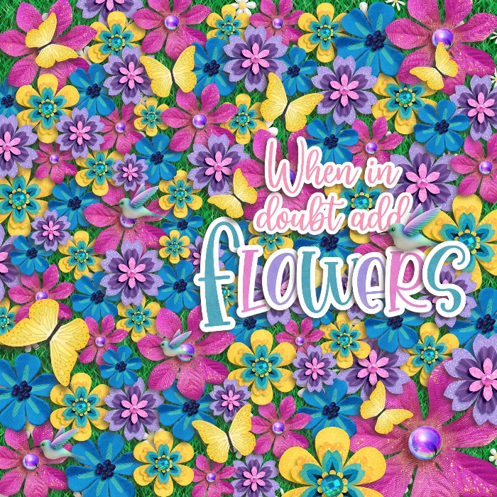 Loads of flowers