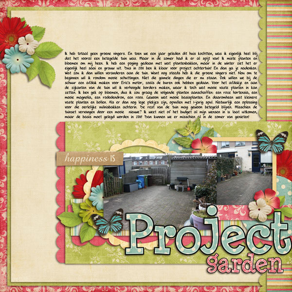 Log Your Memory - week 4 = Project garden