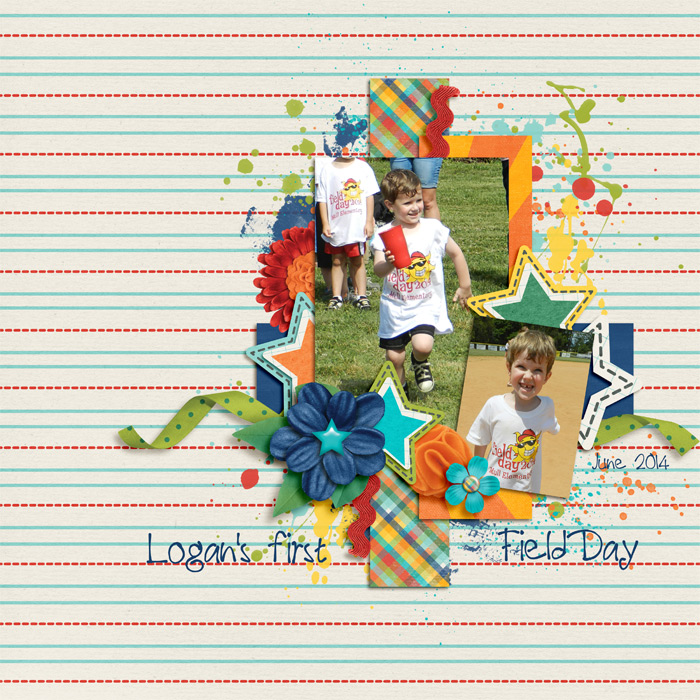 Logan's first Field Day
