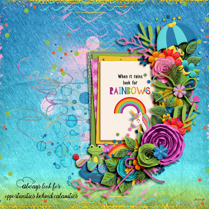 look for the rainbow