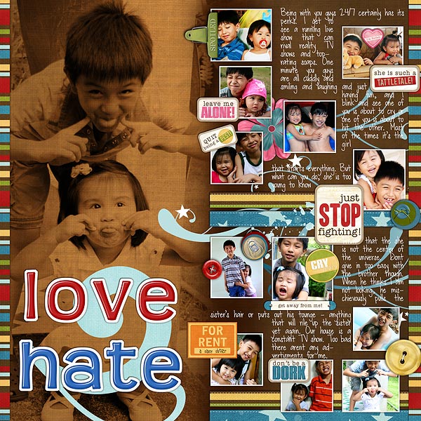 Love and/to/or Hate