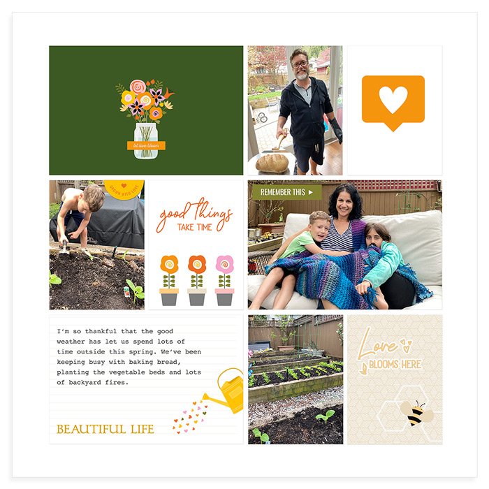 Love blooms here