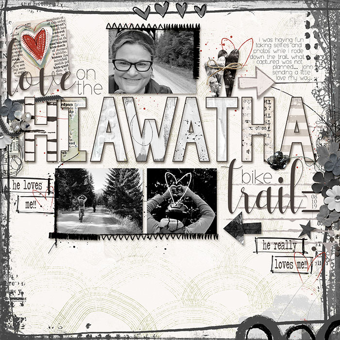 Love on the Hiawatha Bike Trail