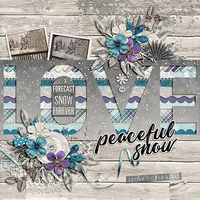 Love peaceful snow