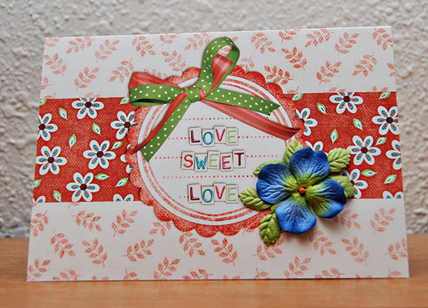 Love Sweet Love card