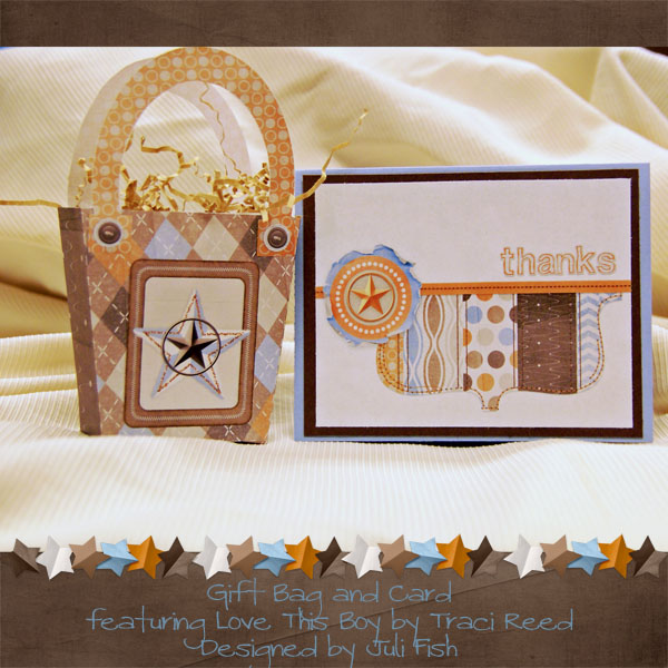 Love That Boy Card and Bag