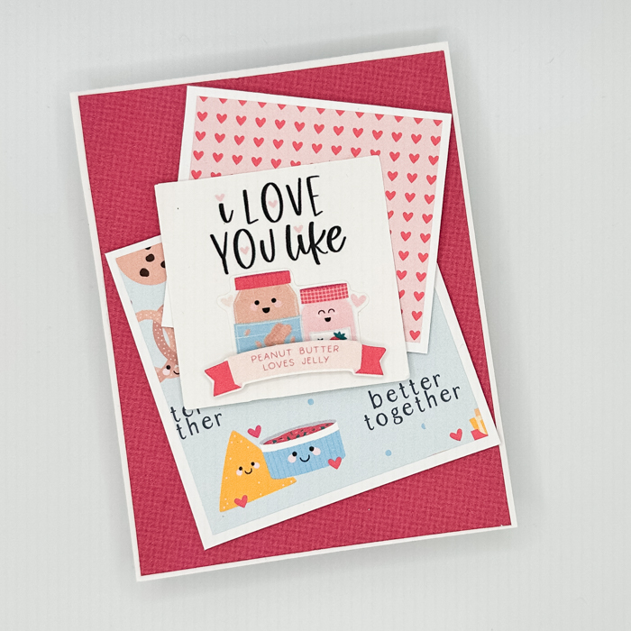 Love You Like Valentine's Card