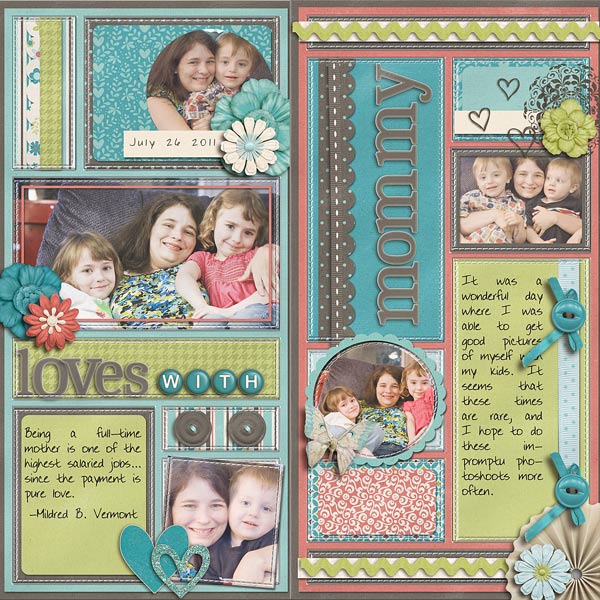 Loves with mommy