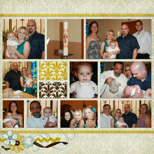 Lucien's Baptism (2 page layout)