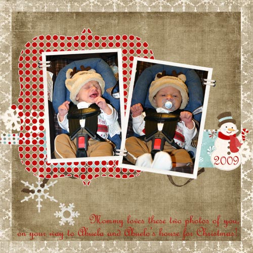 Lucien's first Christmas