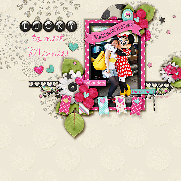 Lucky to meet Minnie