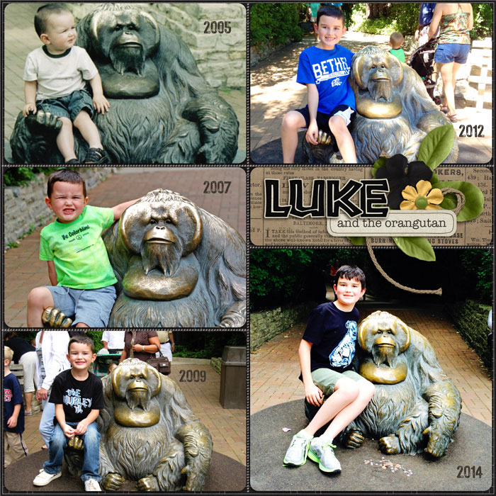 luke and the orangutan.