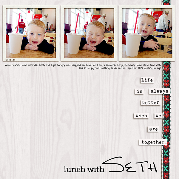 Lunch with Seth