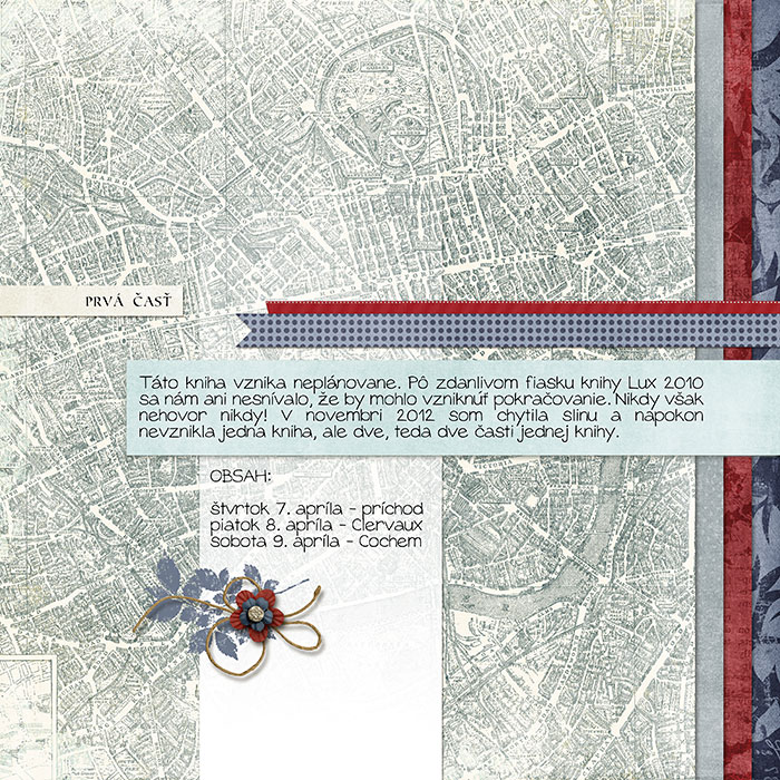 Luxembourg 2011 :: Intro page of book 1
