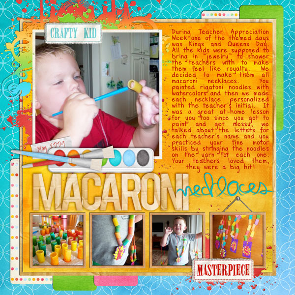 Macaroni Necklaces