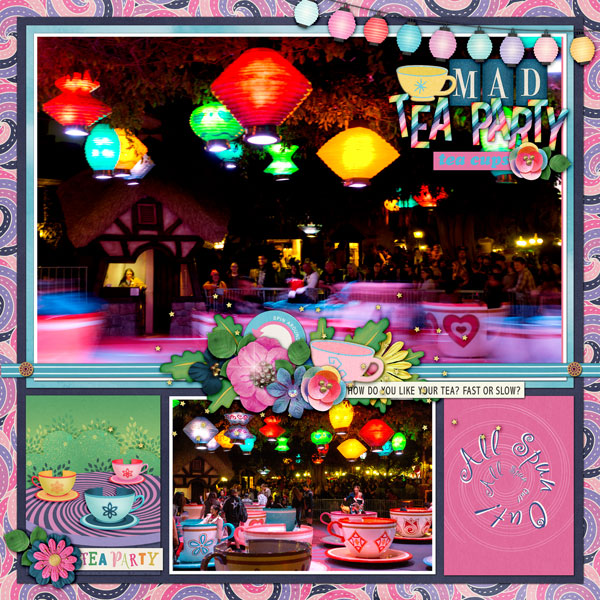 Mad Tea Party Tea Cups