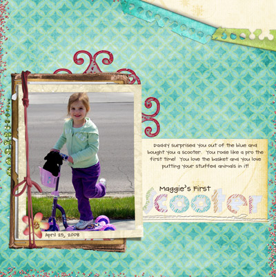 Maggie's First Scooter