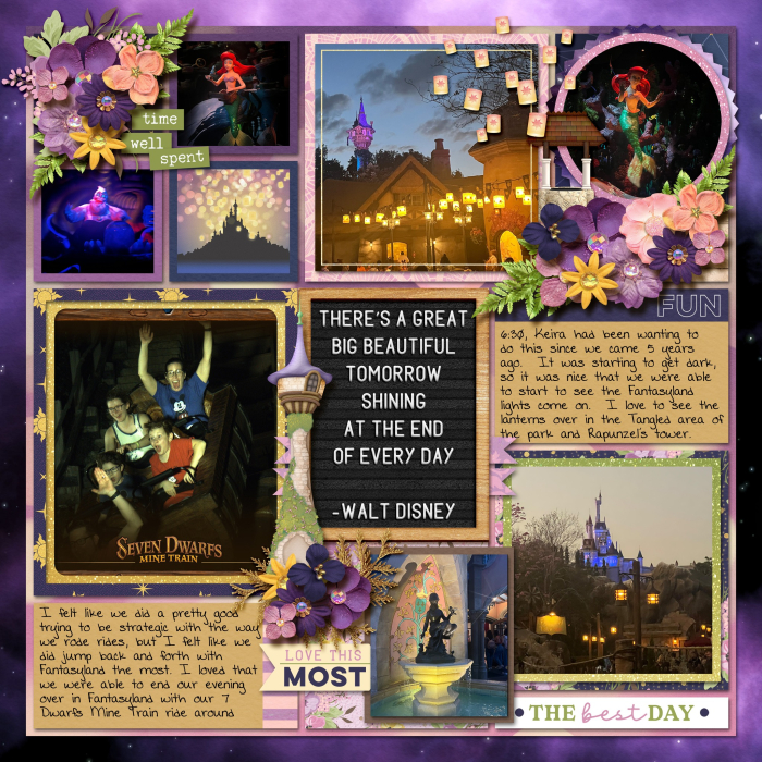 Magic Kingdom - Fantasyland at Night
