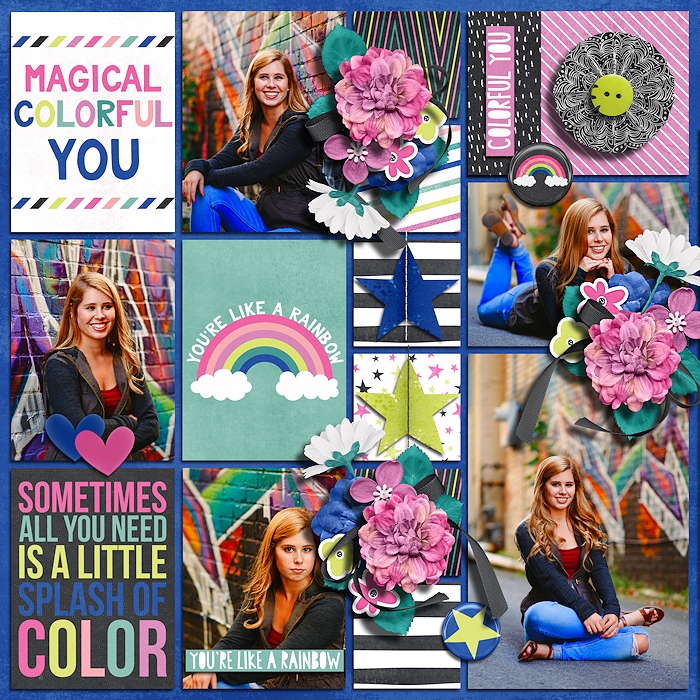 Magical colorful you