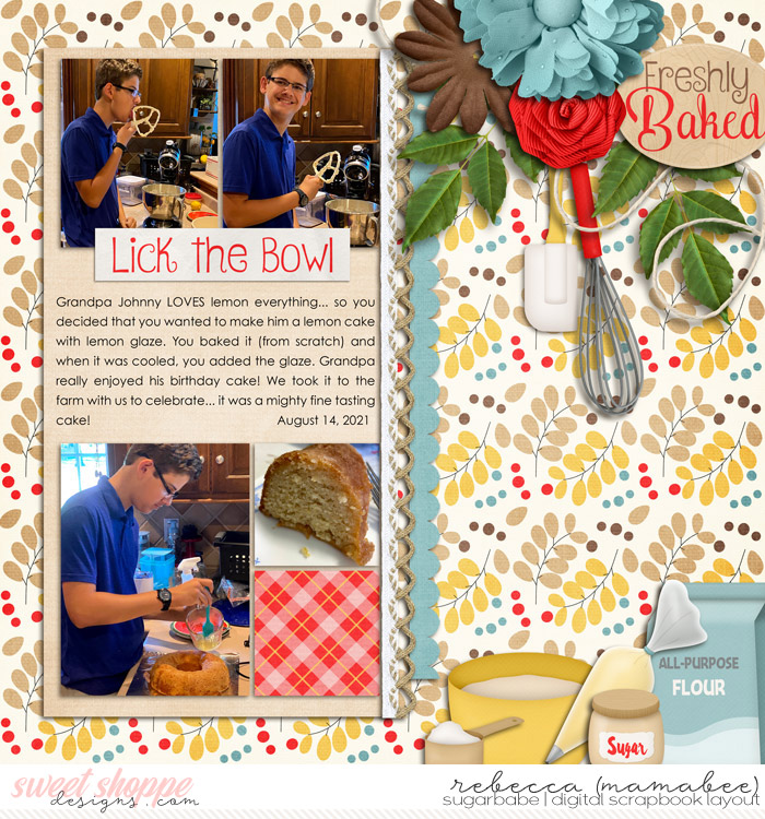 Making a Cake