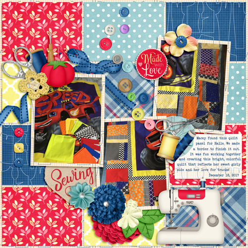 Making a Quilt July 2018 Bingo # 24