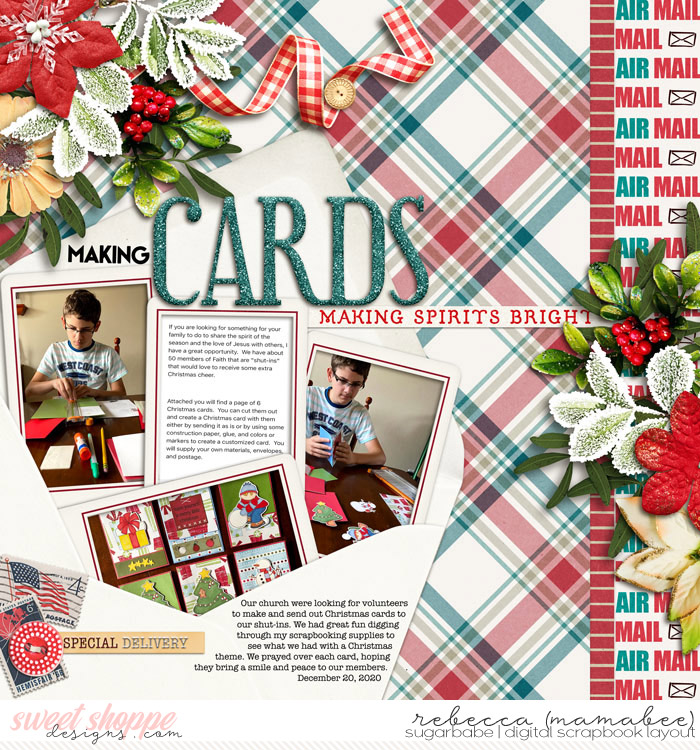 Making Cards Making spirits bright