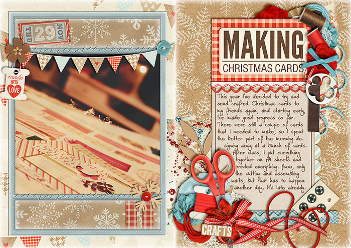 Making Christmas Cards (DD)