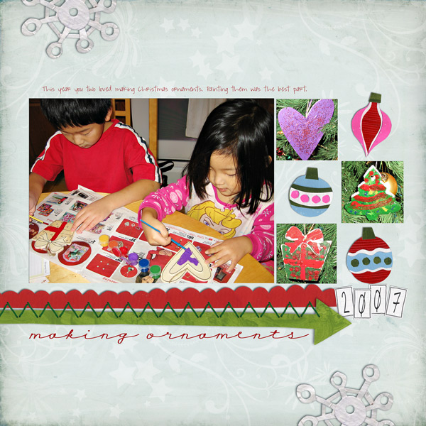 Making Ornaments (scraplift)