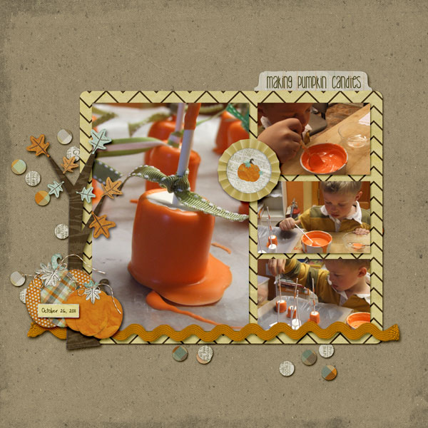 Making Pumpkin Candies